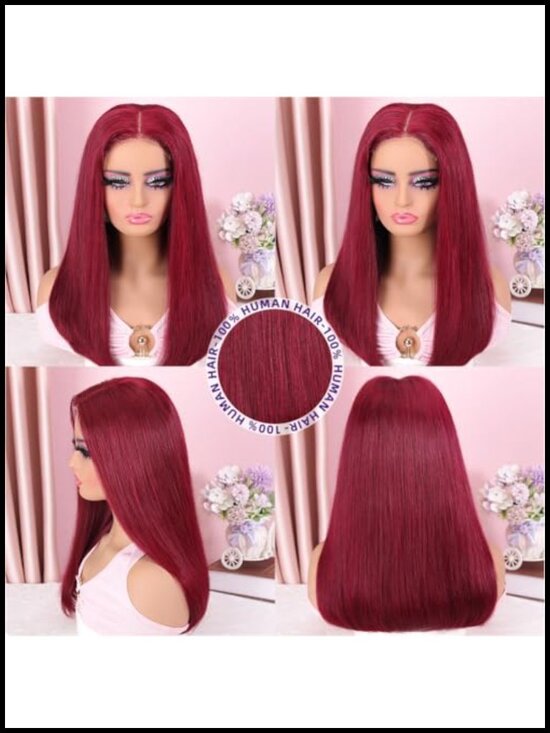 200 Density 5x5 HD Lace Bob Wig Straight Human Hair Pre-Plucked Pre-Bleached